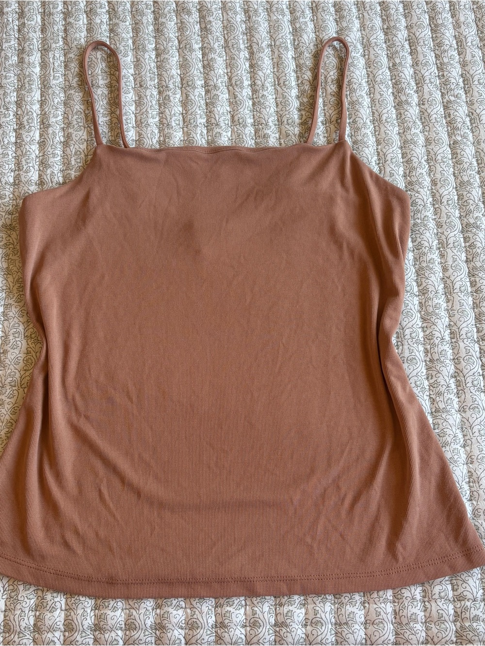 a new day Spaghetti Strap Camisole in Warm Brown